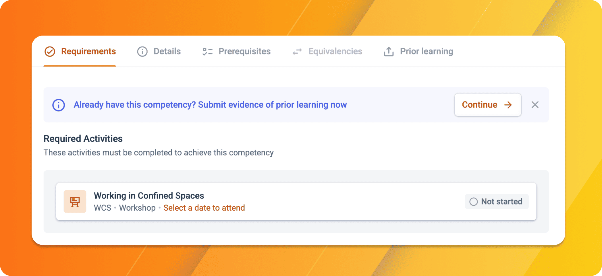 Using the Learner Portal for Skills – aXcelerate Support
