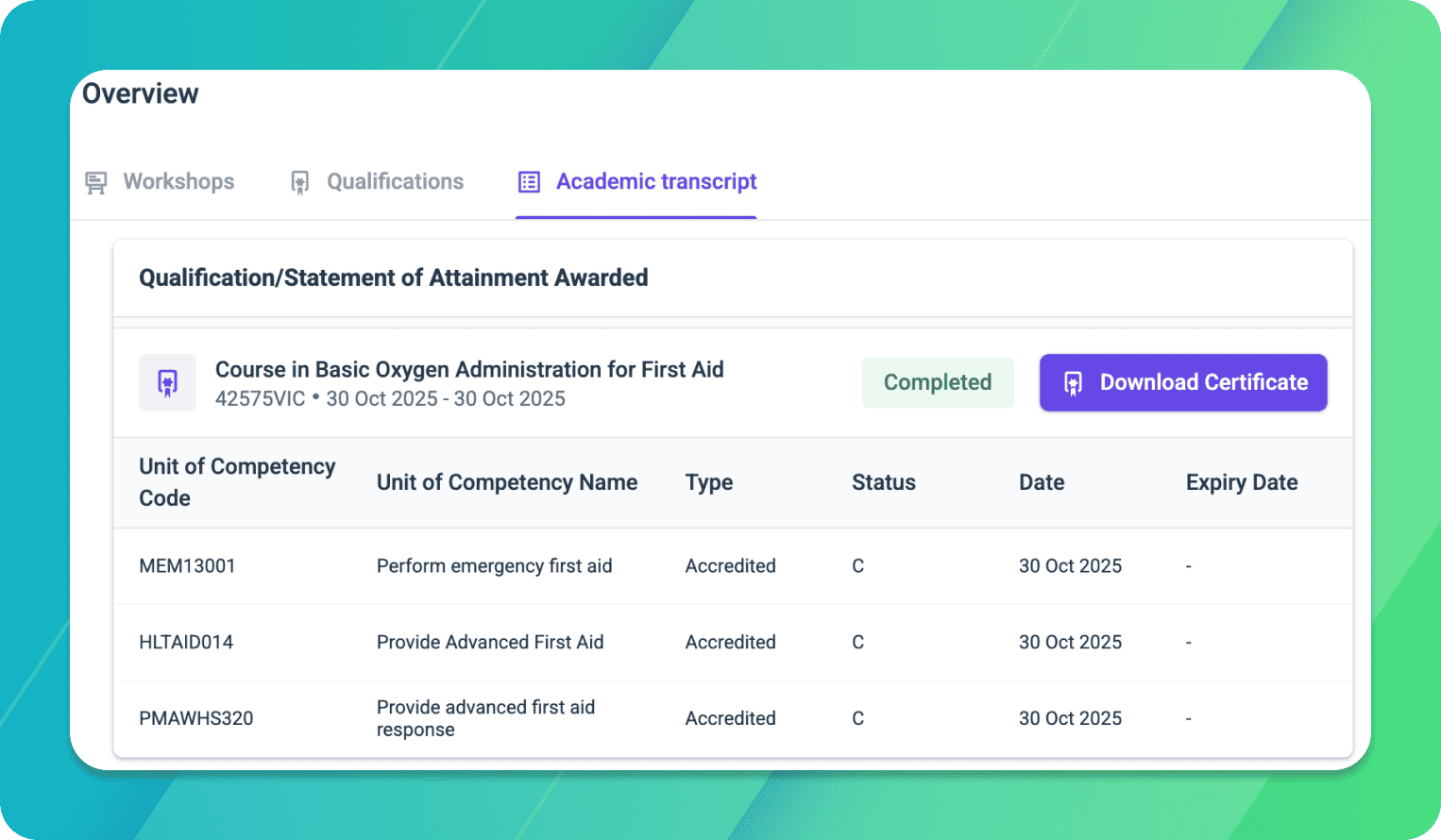 client portal download certificate conract.png